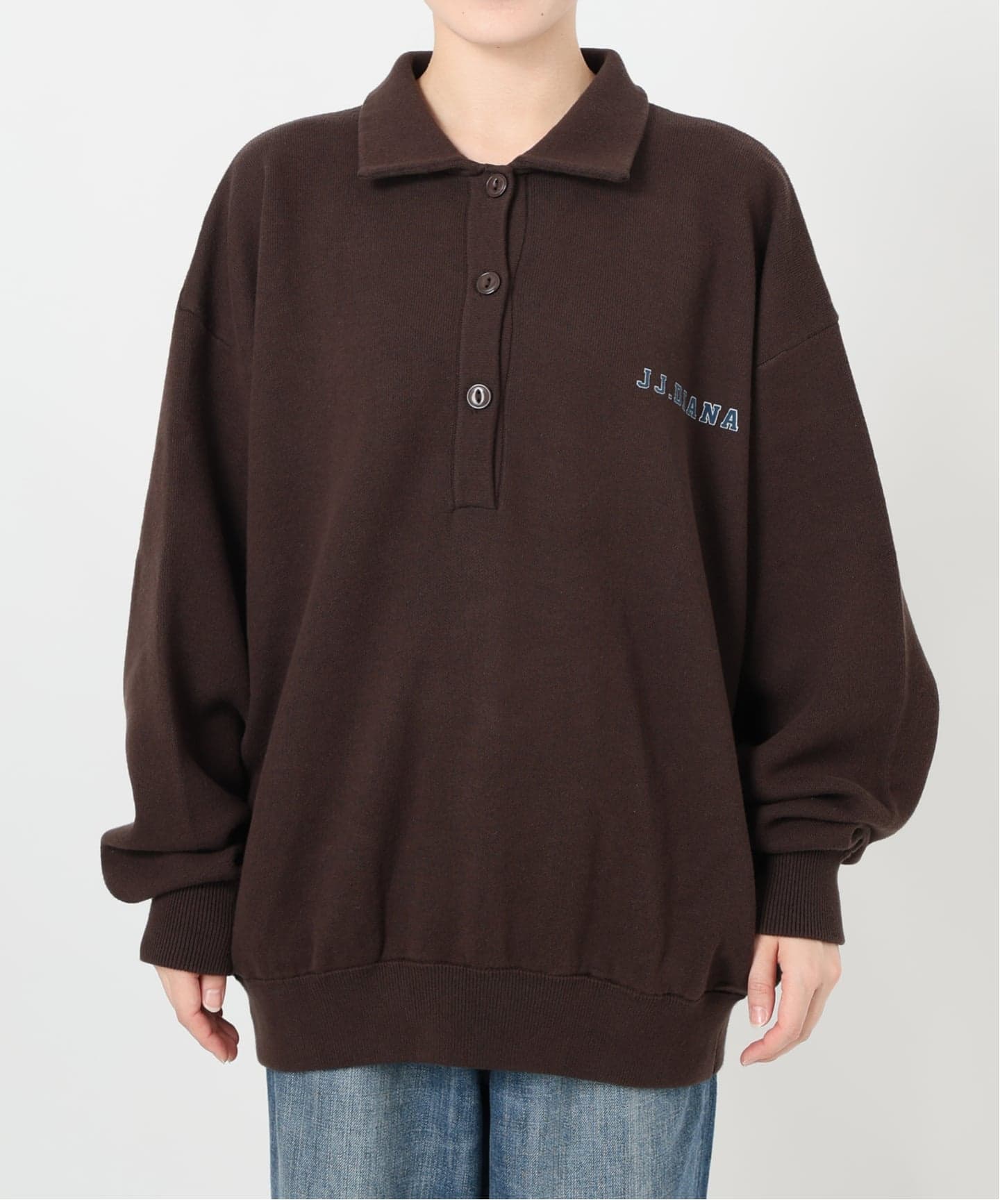 J.J.Mercer / ジェイジェイマーサー 別注 襟つきニット（ニット