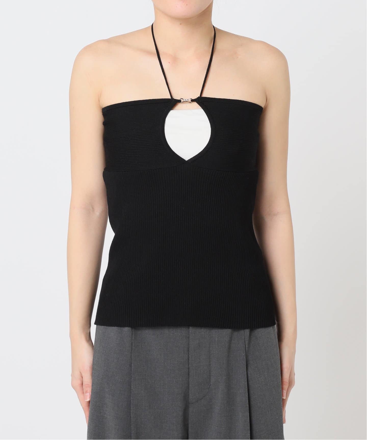 ホルターネックニットキャミ（キャミソール）｜U by SPICK&SPAN（ユー