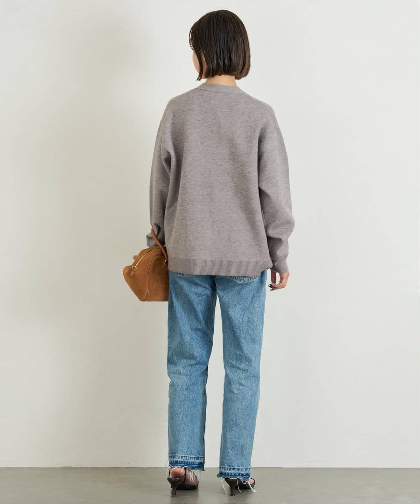 ハートボタンVカーディガン（カーディガン）｜U by SPICK&SPAN（ユー