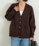 ハートボタンVカーディガン