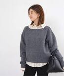 ショートウールニット