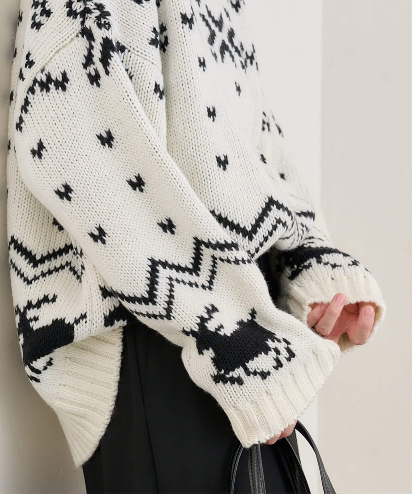 ノルディックニットプルオーバー（ニット／セーター）｜U by