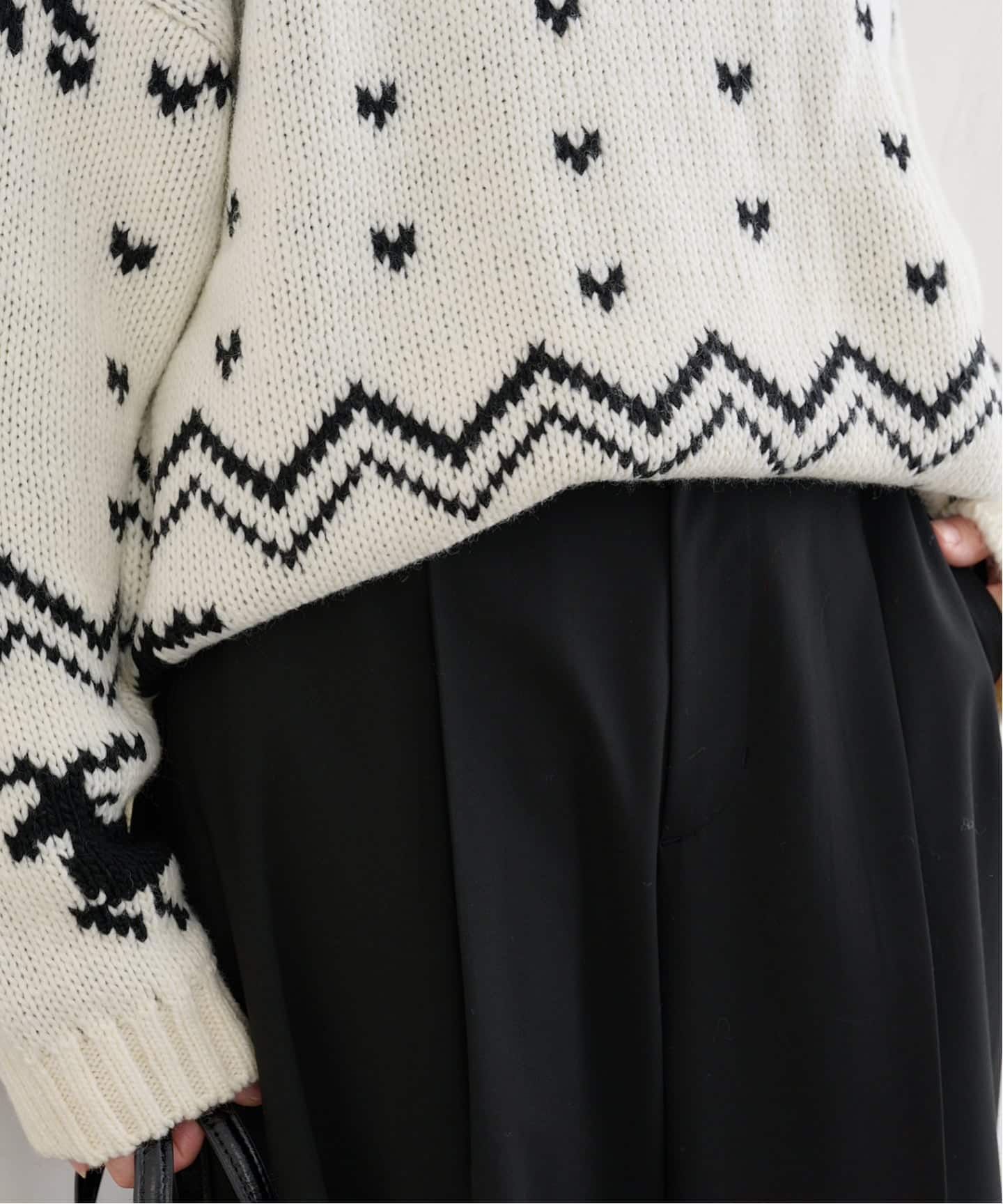 ノルディックニットプルオーバー（ニット／セーター）｜U by