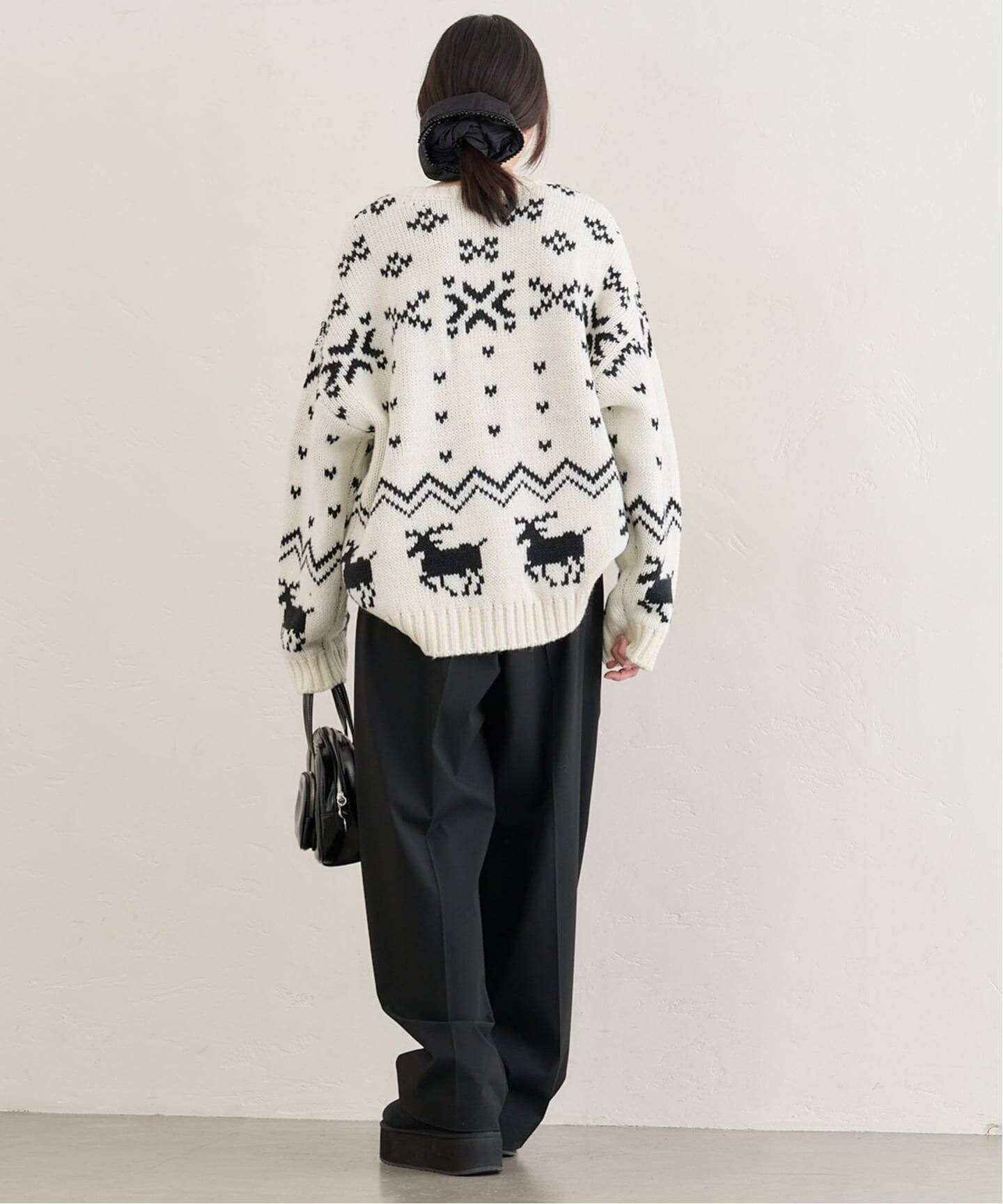 ノルディックニットプルオーバー（ニット／セーター）｜U by