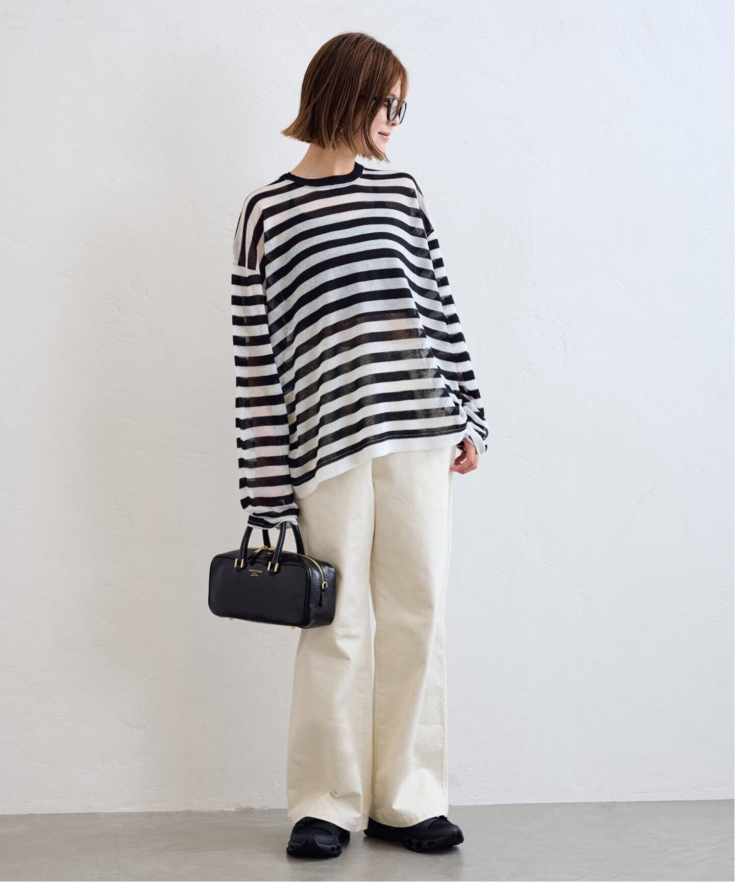 ボーダーオーバーニット（ニット／セーター）｜U by SPICK&SPAN