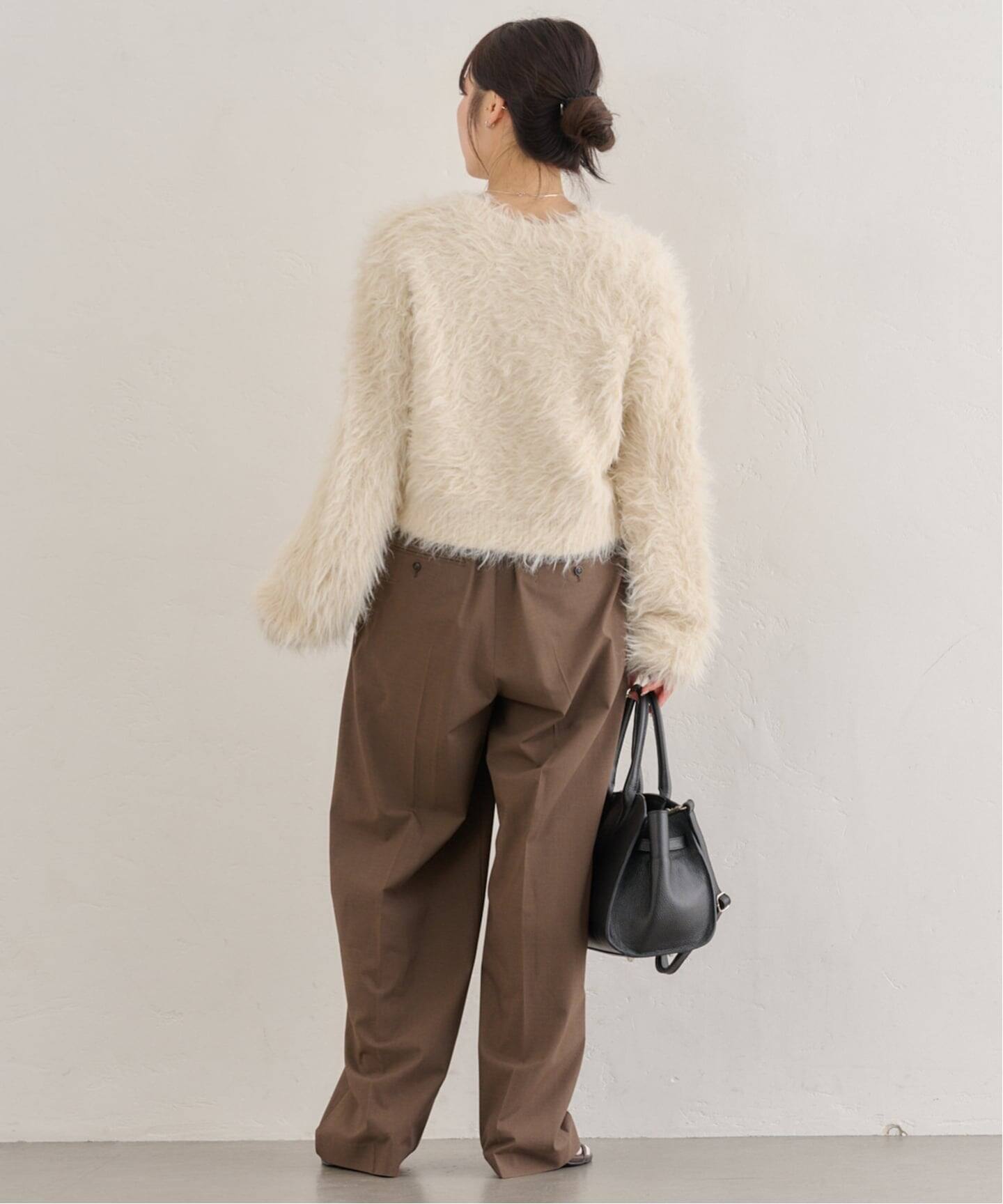 ファーニットカーディガン（カーディガン）｜U by SPICK&SPAN（ユー