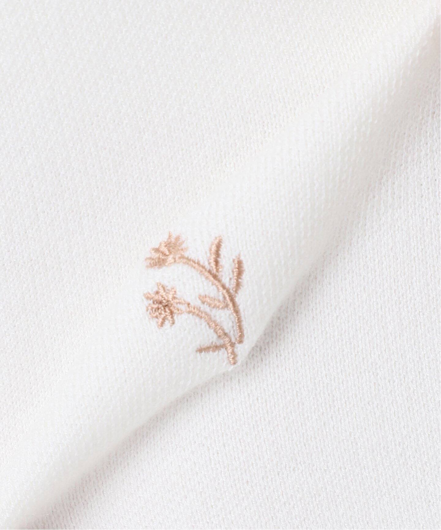 フラワー刺繍ニットプルオーバー（ニット／セーター）｜U by