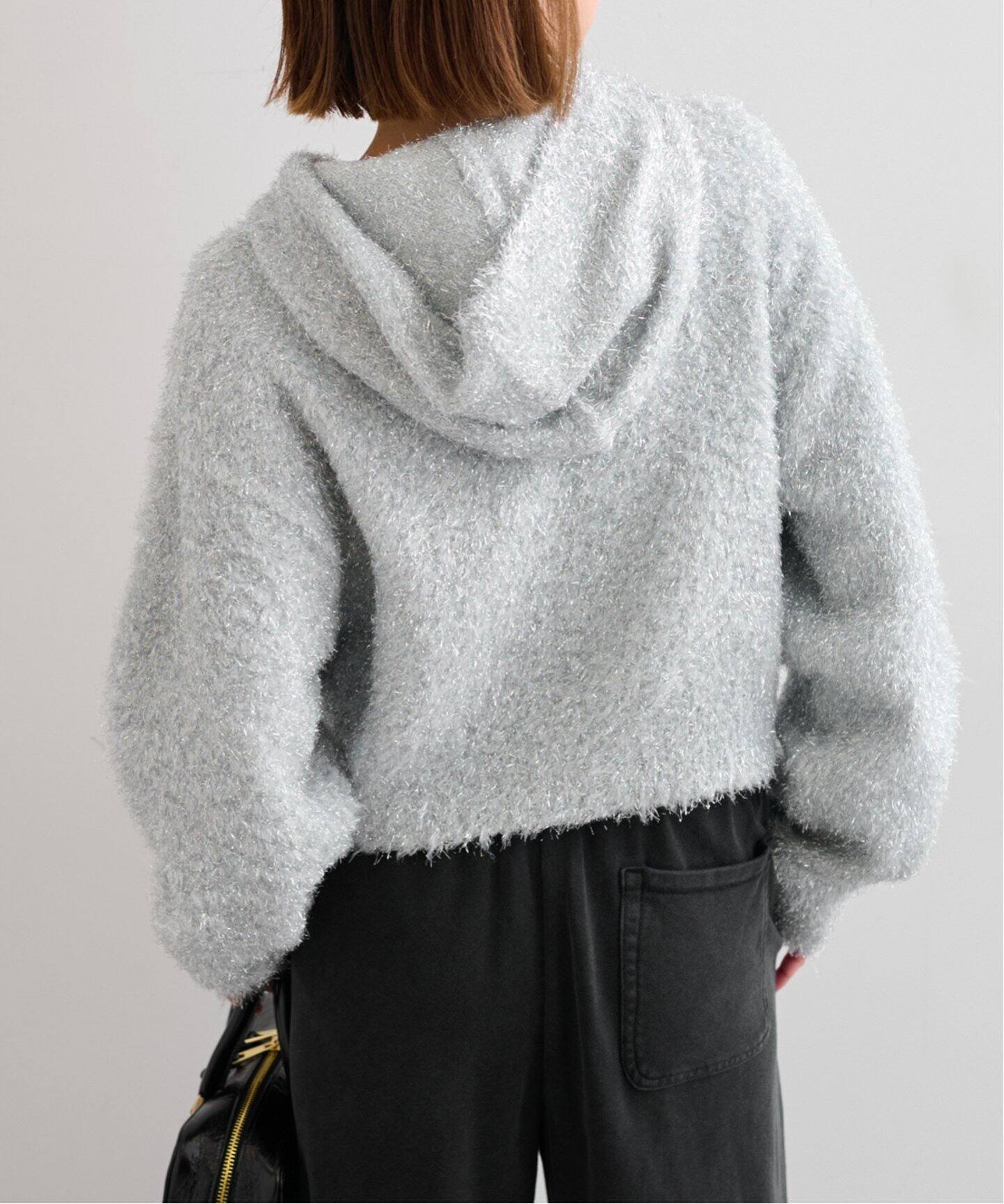 ラメニットフーディー（ニット／セーター）｜U by SPICK&SPAN（ユー