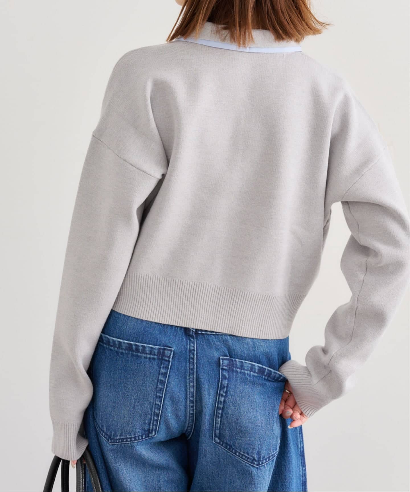 Spick & Span グレー カーディガン Spick＆Span 「Spick & Span」 ニットカーディガン - グレー