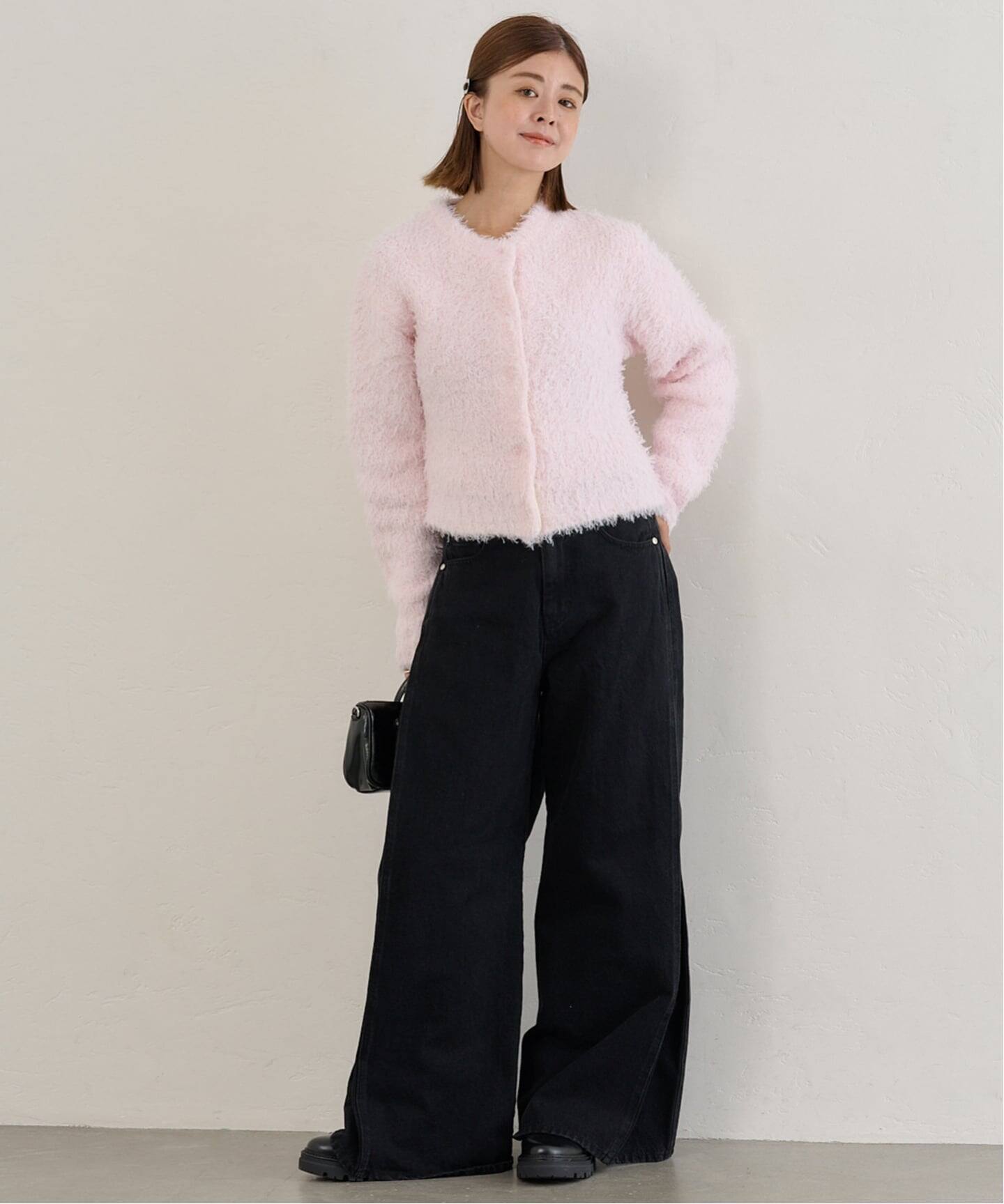 【新品未使用】24SS Spick and Span カーディガン　ピンク Spick & Span（カーディガン ・ ピンク/桃色系）のフリマ