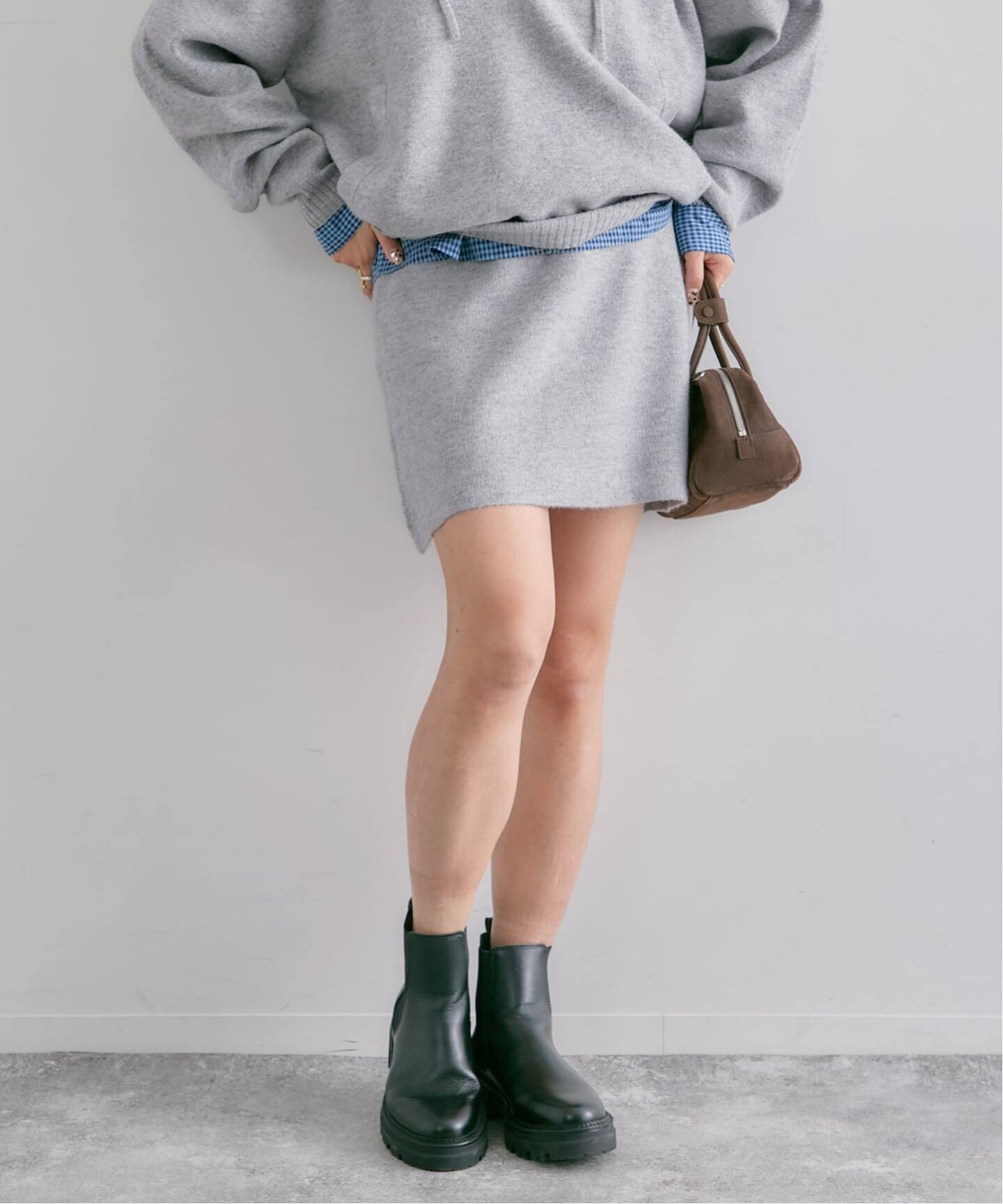 FLUFFYニットミニスカート（ミニスカート）｜U by SPICK&SPAN（ユー