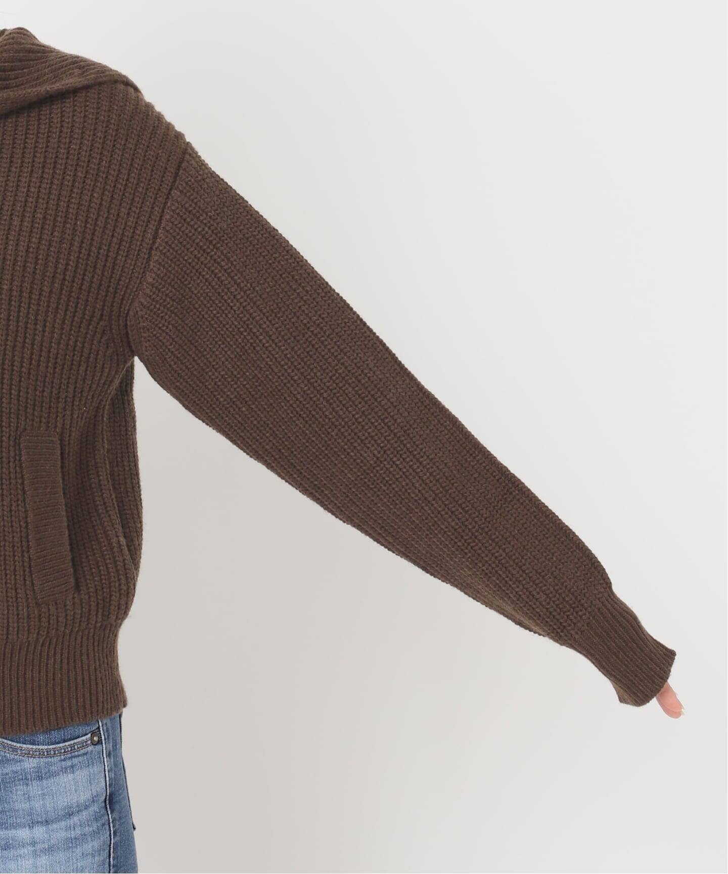 SAILOR ZIP-UP ニットカーディガン（カーディガン）｜UBY Spick & Span