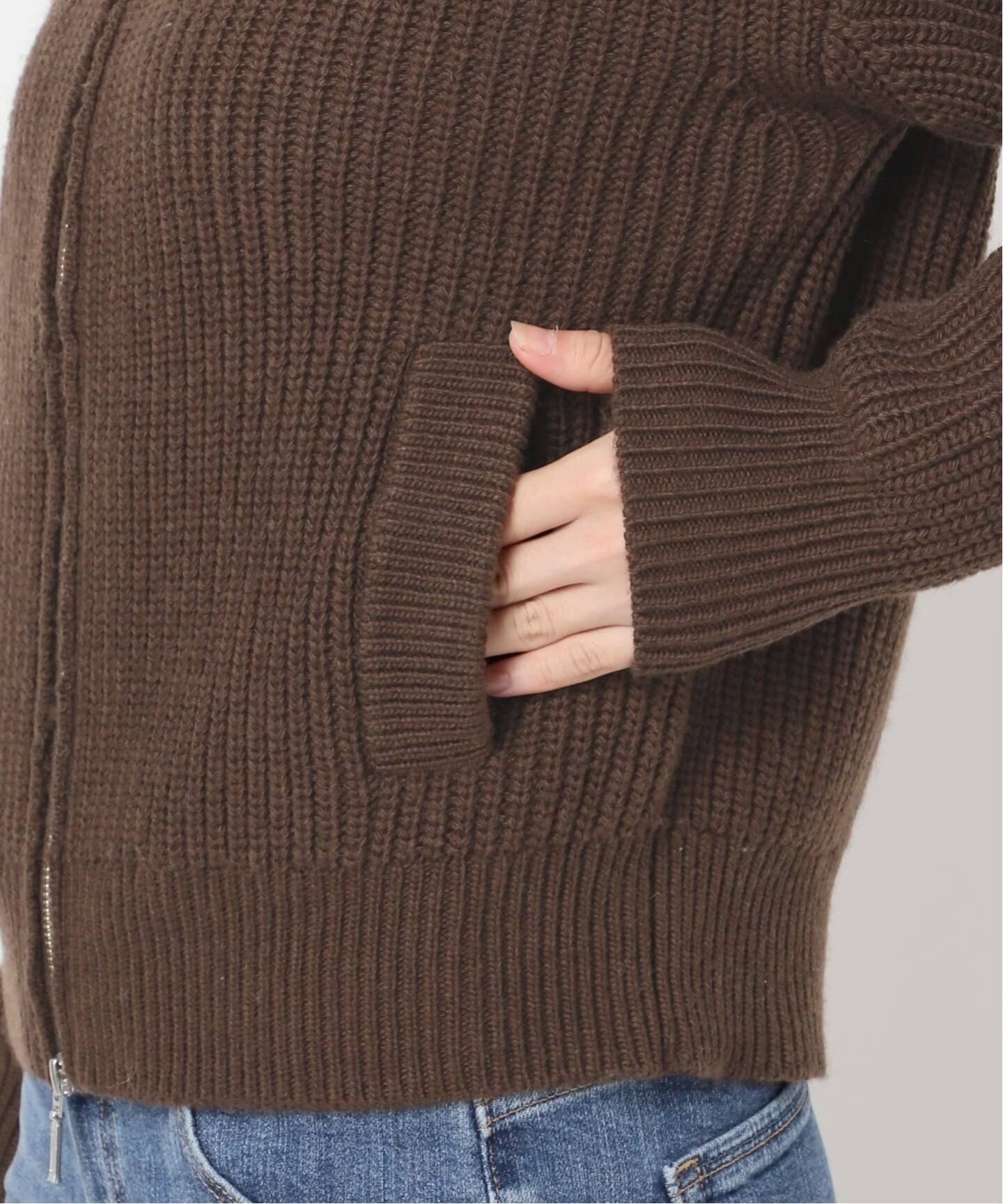 SAILOR ZIP-UP ニットカーディガン（カーディガン）｜UBY Spick & Span