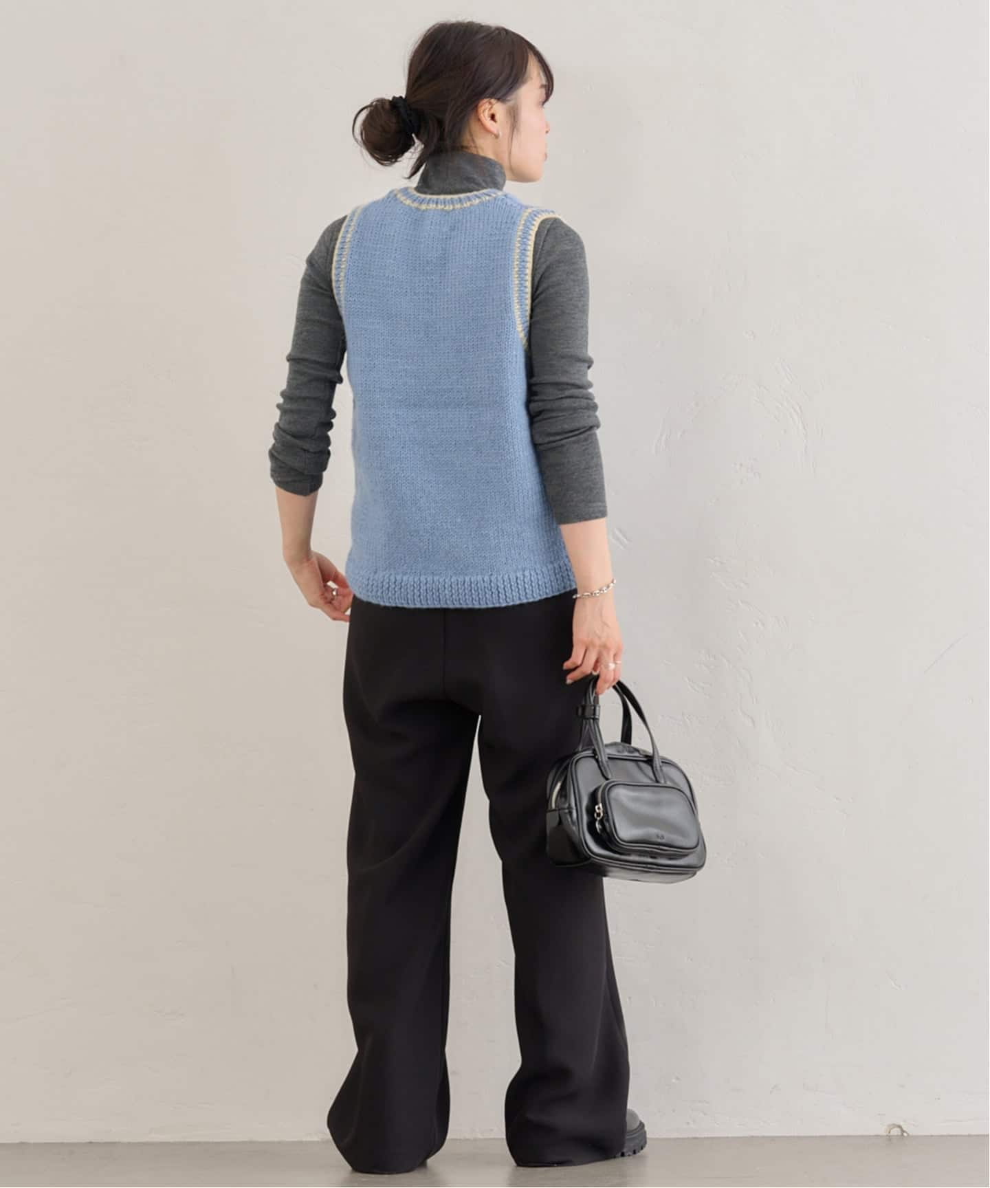 NEPAL HAND KNIT/ネパールハンドニット 別注ニットベスト（ベスト）｜U