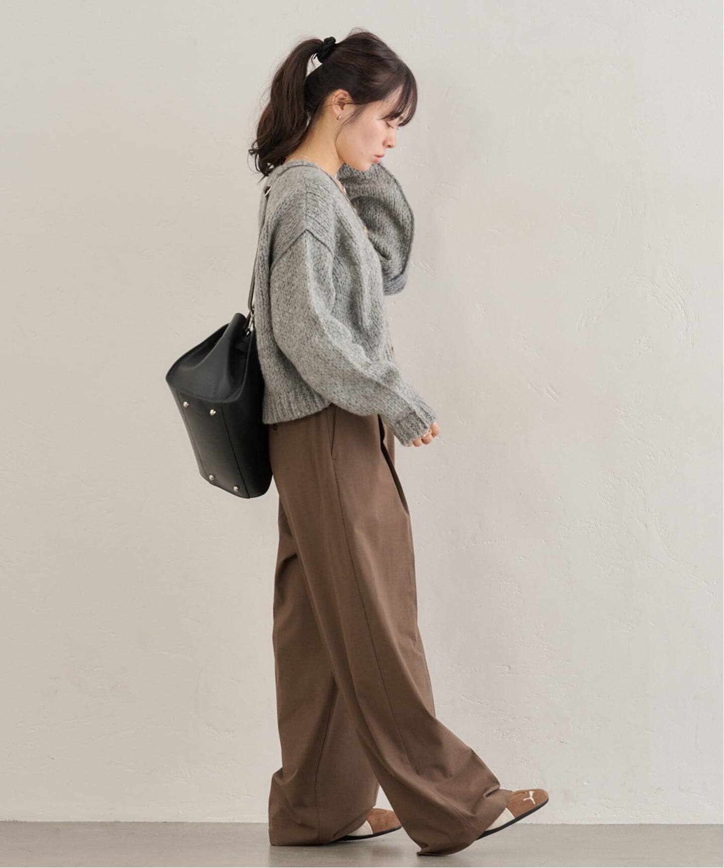 予約》TRICOTS JEAN MARC/トリコットジーンマルク CROP SHORT