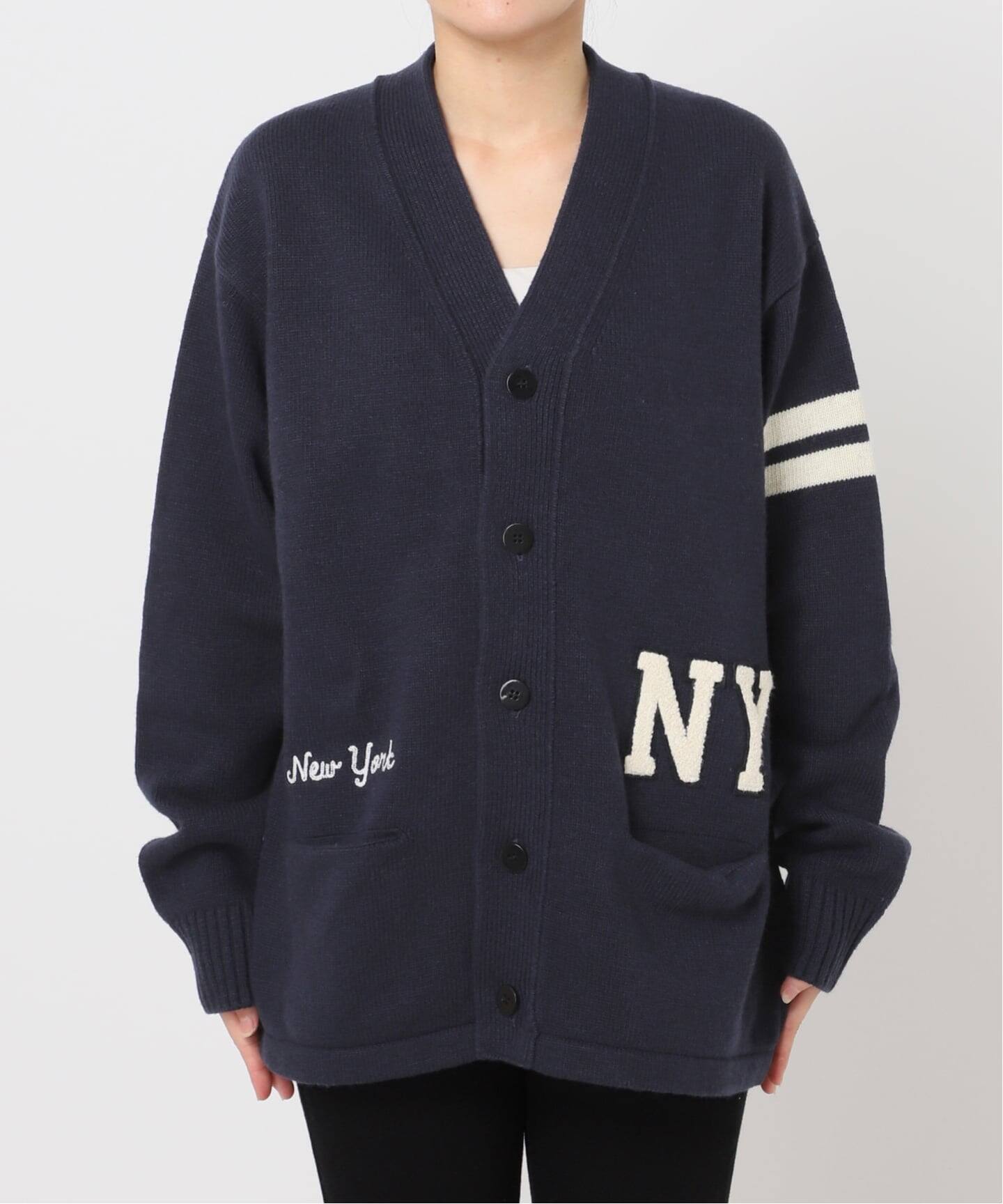 予約》SKOOKUM /スクーカム Lettered Cardigan（カーディガン