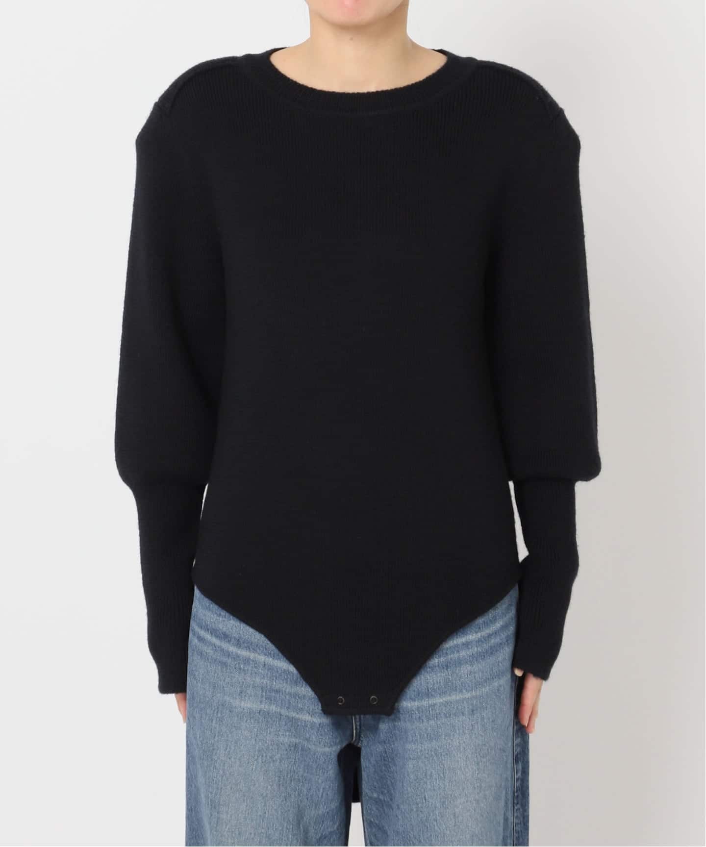 スピック＆スパン（Spick and Span）/Glyph Wool Bodysuit Glyph Wool Bodysuit（ニット／セーター）｜Spick and Span（スピック