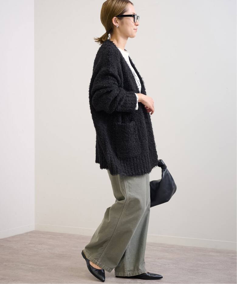 ≪WEB限定 / 追加≫CURLY ガウンニット（カーディガン）｜FRAMeWORK  