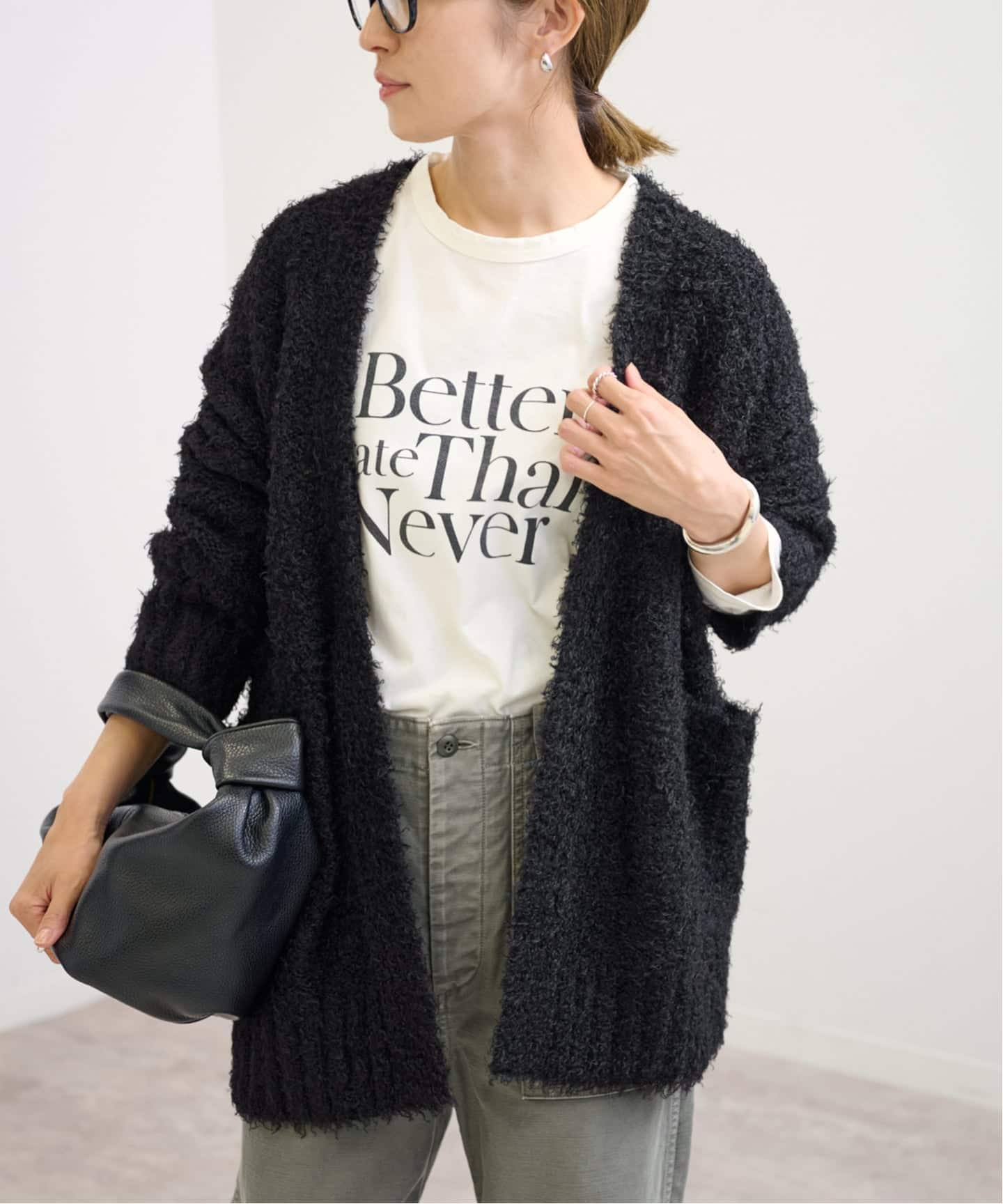 ≪WEB限定 / 追加≫CURLY ガウンニット（カーディガン