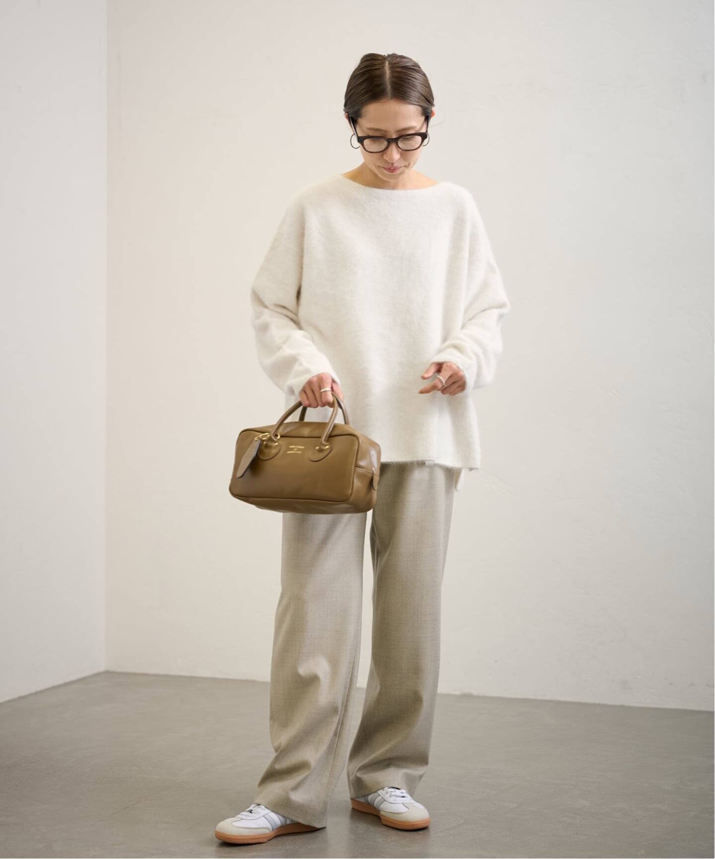 ≪追加≫FOX/CASHMERE ボートネック プルオーバー（ニット／セーター