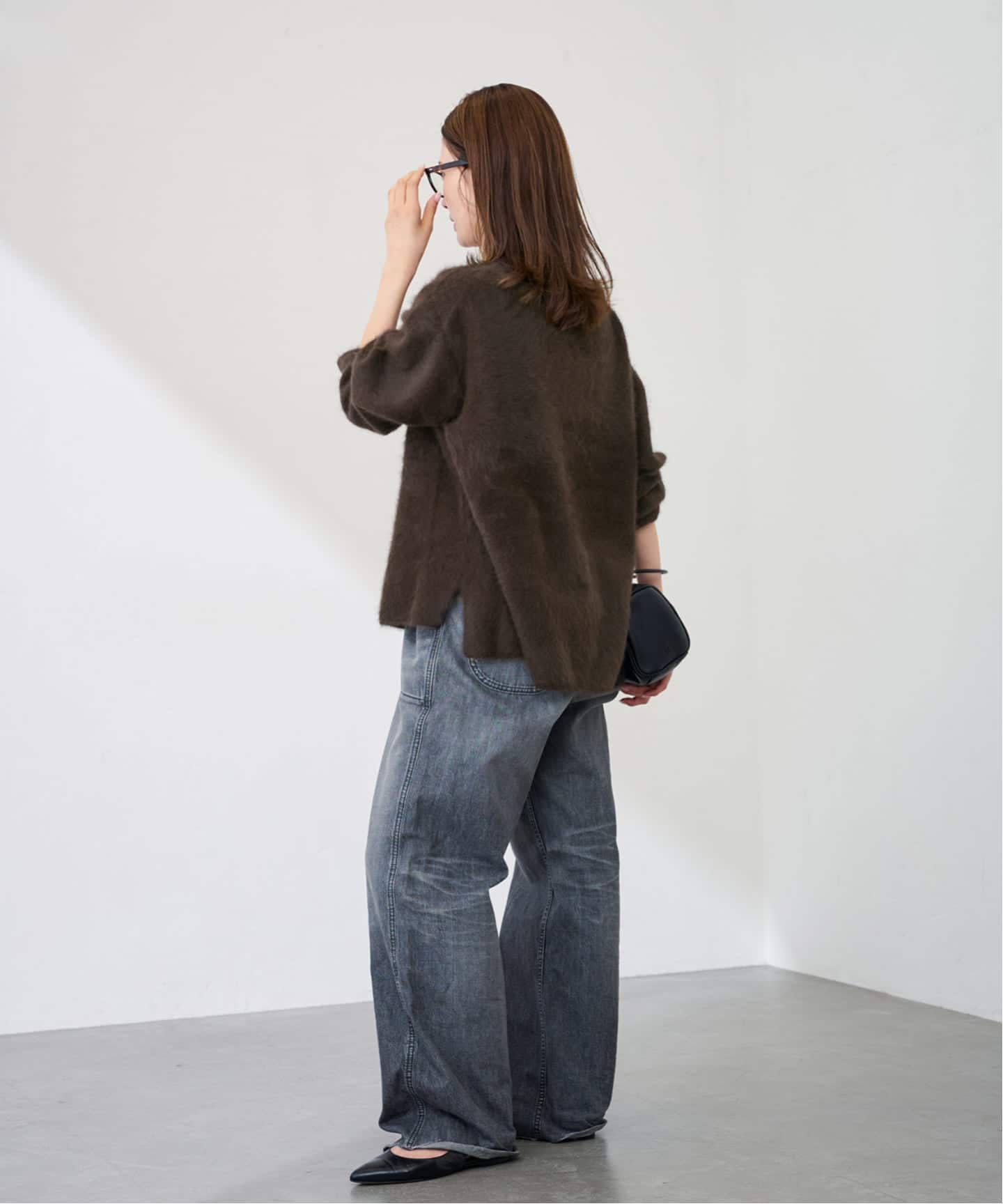 ak tk FRAMeWORK FOX/CASHMERE ボートネック ≪追加予約≫FOX/CASHMERE ボートネック プルオーバー（ニット