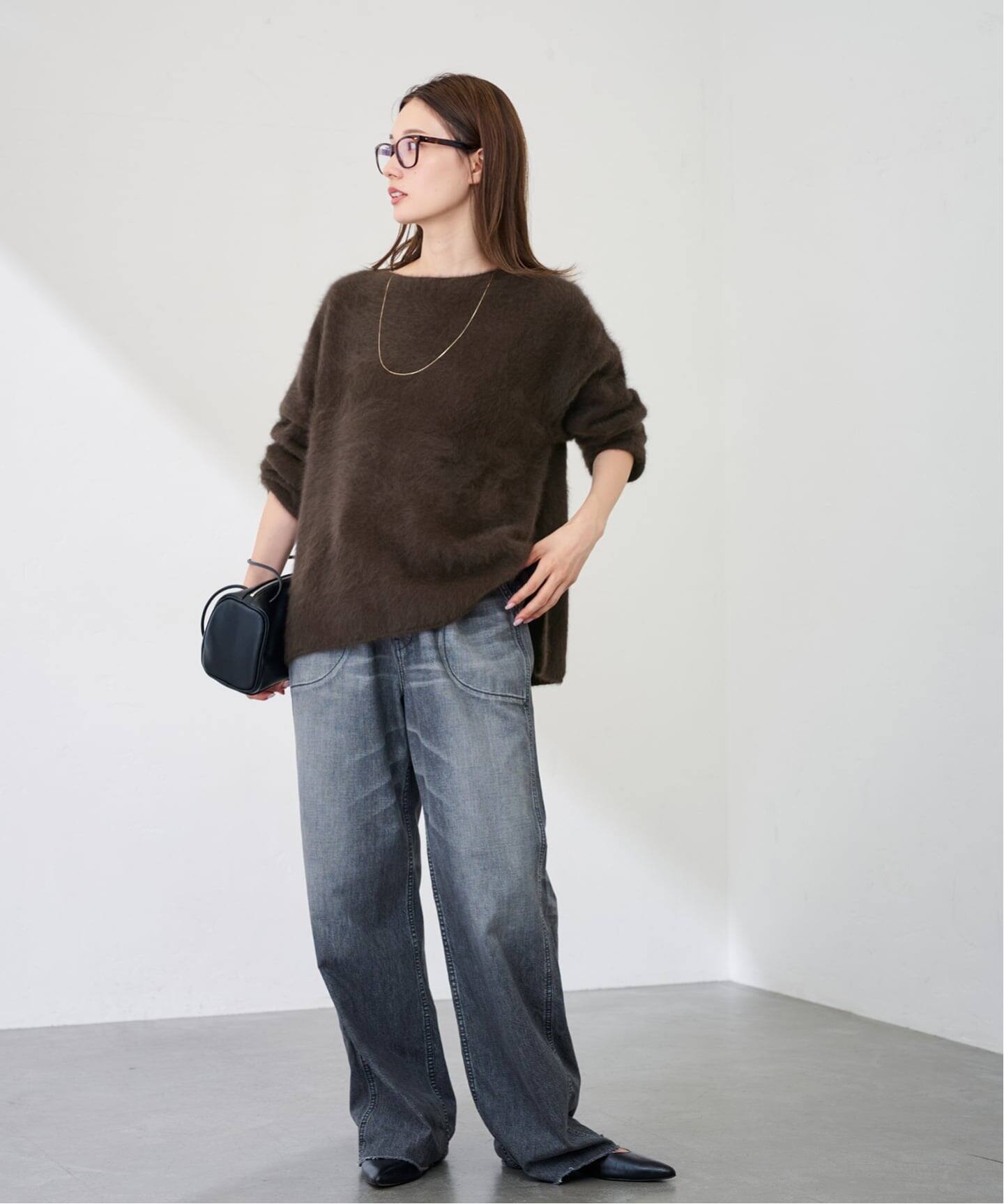 ≪追加≫FOX/CASHMERE ボートネック プルオーバー（ニット