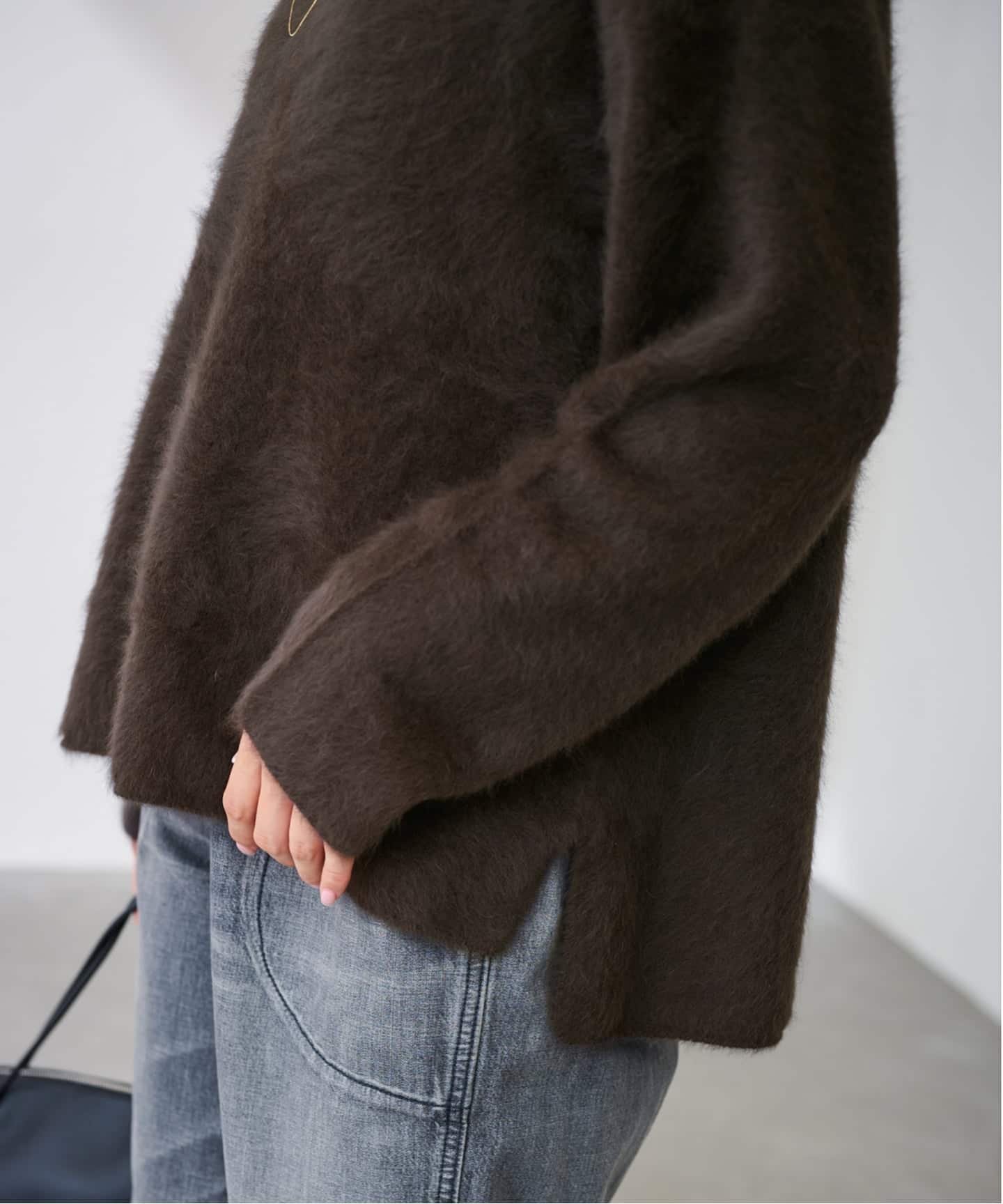 ≪追加予約≫FOX/CASHMERE ボートネック プルオーバー（ニット