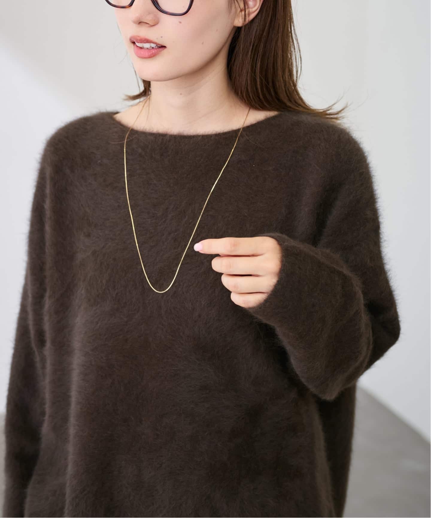 fox/cashmere ボートネックプルオーバー FRAMeWORK｜≪追加≫FOX/CASHMERE ボートネック プルオーバー