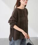 ≪追加≫FOX/CASHMERE ボートネック プルオーバー