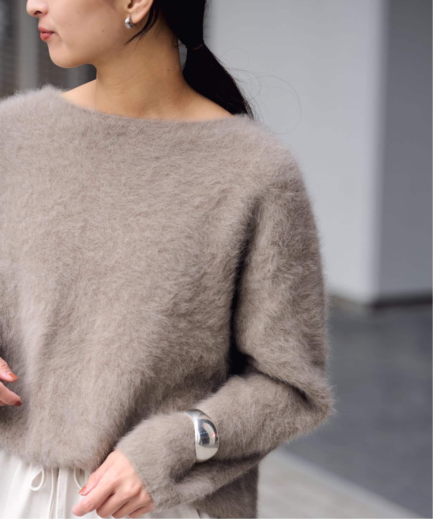 ≪追加≫FOX/CASHMERE ボートネック プルオーバー2（ニット／セーター