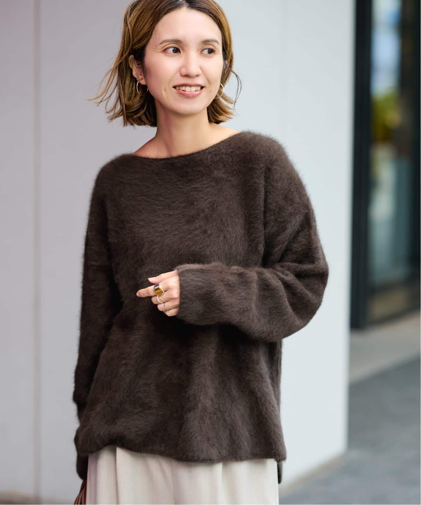 ≪追加≫FOX/CASHMERE ボートネック プルオーバー3（ニット／セーター