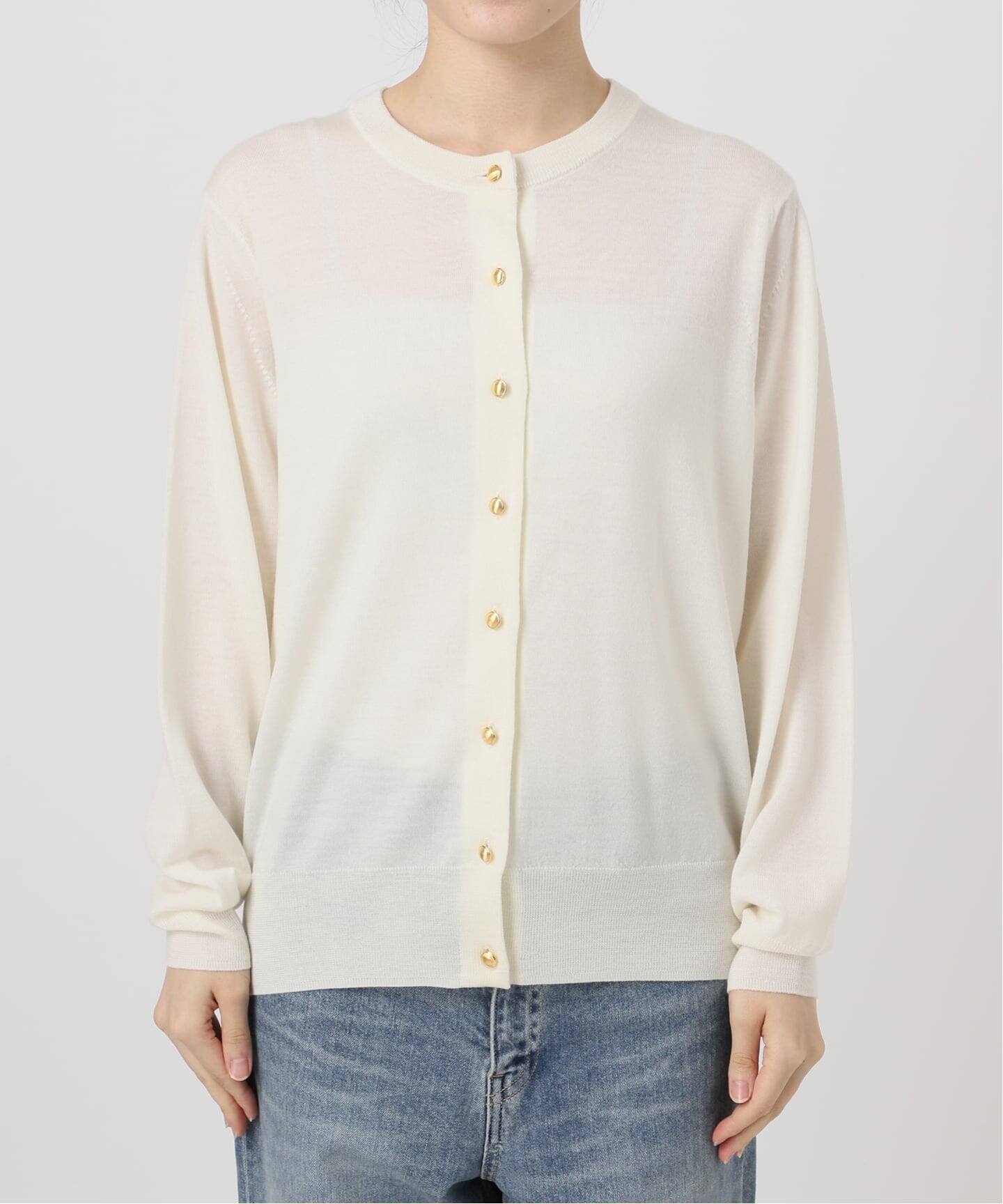 イタリアヤーン basic クルーカーディガン（カーディガン）｜FRAMeWORK