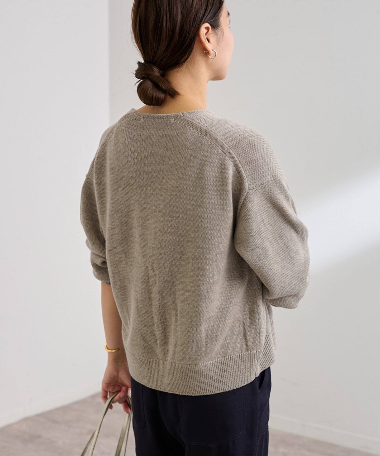 25年 新品 FRAMEWORK Li/W ラップカーディガン 定価2.5 完売 25年 新品 FRAMEWORK Li/W ラップカーディガン 定価2.5 完売