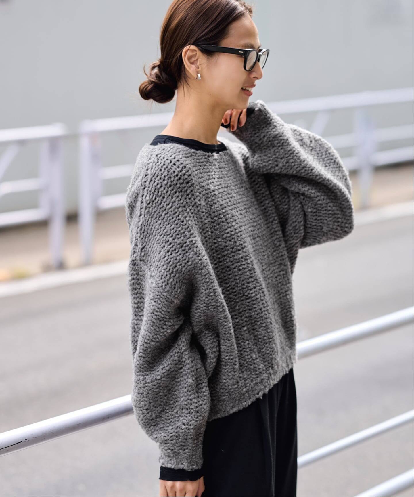 イタリアヤーン furry ニット（ニット／セーター）｜FRAMeWORK