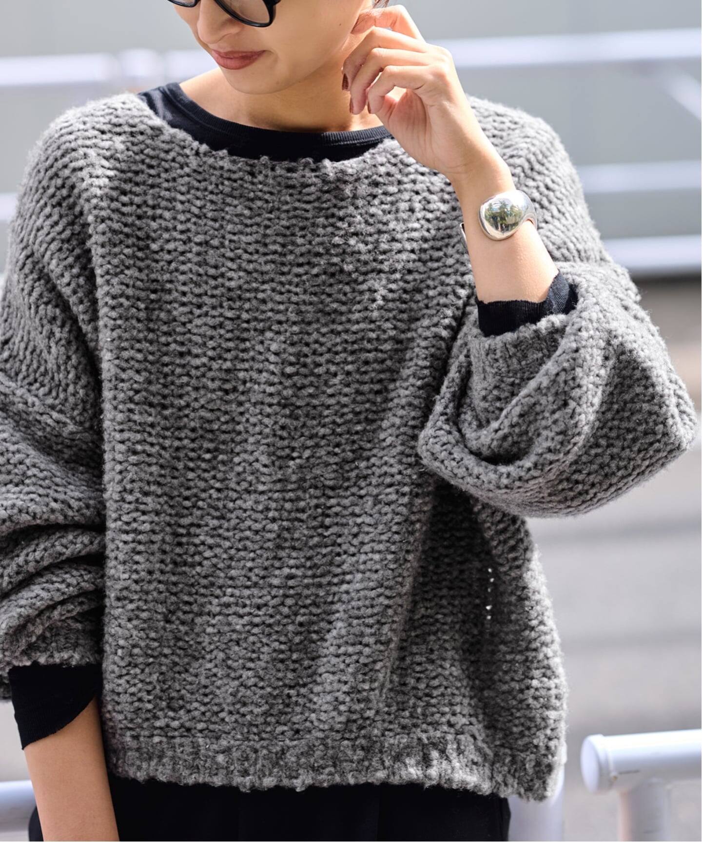 イタリアヤーン furry ニット（ニット／セーター）｜FRAMeWORK