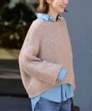 イタリアヤーン furry ニット