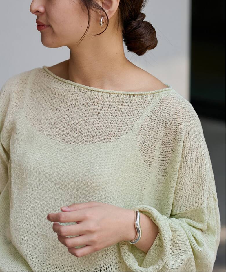 ≪新色追加≫ウォッシャブルニュアンスワイドプルオーバー2（ニット  