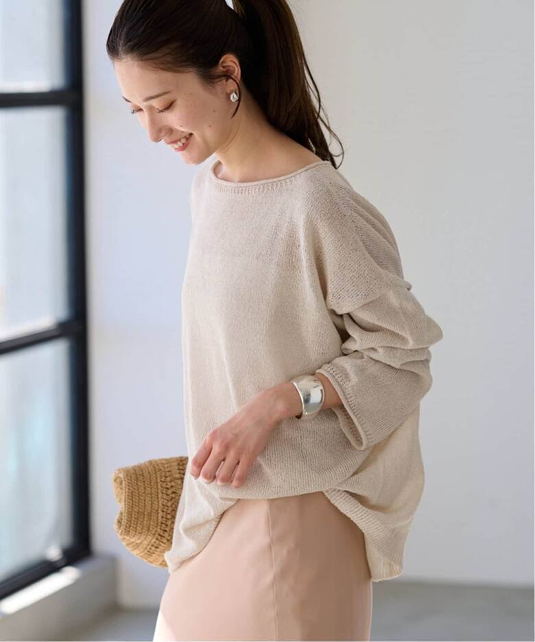 ≪追加≫ウォッシャブルニュアンスワイドプルオーバー 4（ニット  