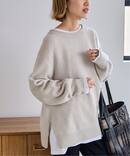 ≪追加≫ラグランスリーブ ワイドプルオーバー