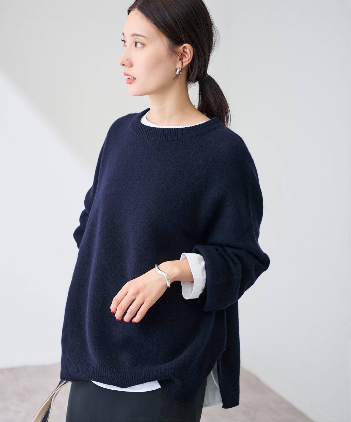 ≪追加≫ラグランスリーブ ワイドプルオーバー 2（ニット／セーター