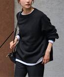 ≪追加≫ラグランスリーブ ワイドプルオーバー 2