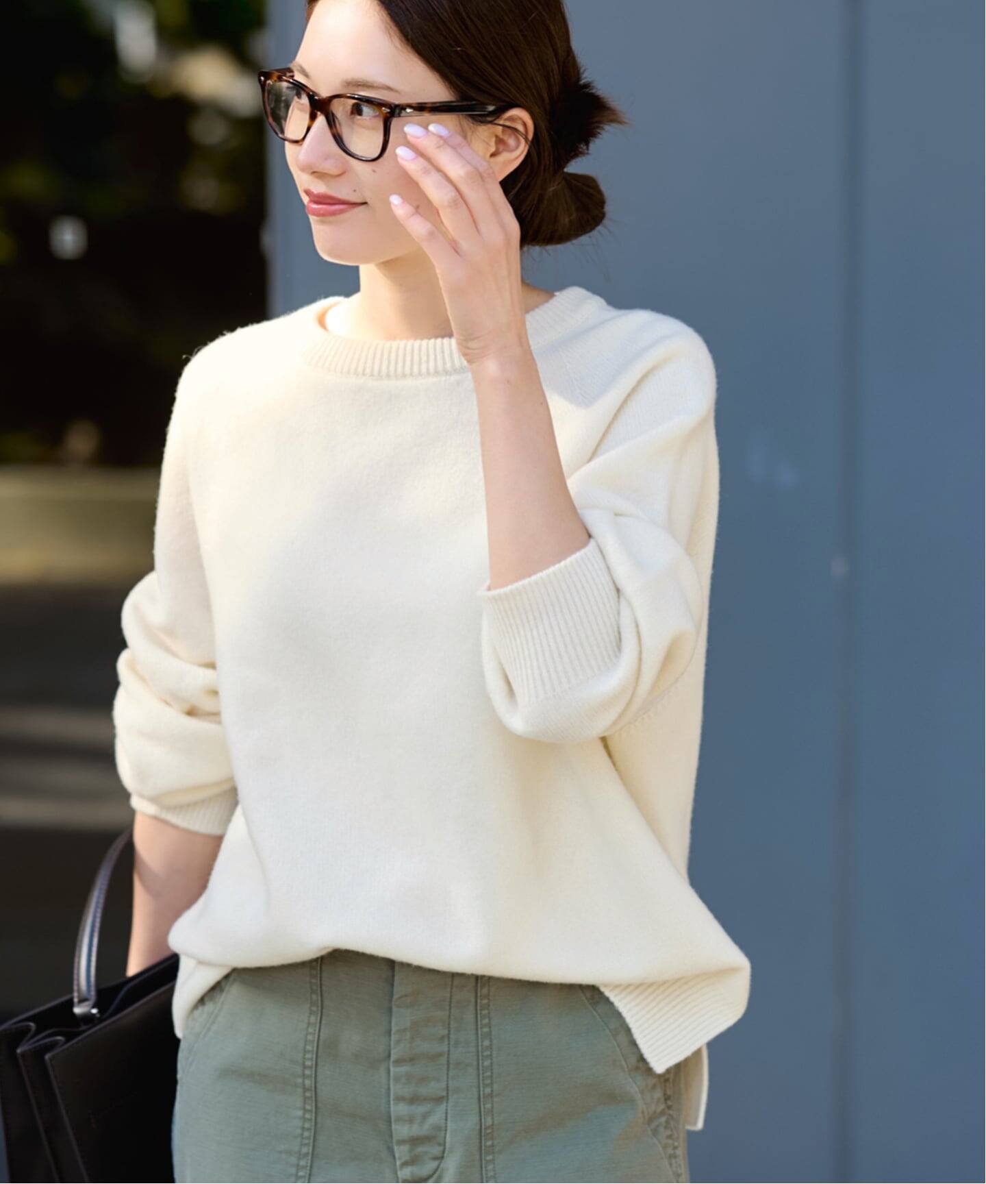 ≪追加≫ラグランスリーブ ワイドプルオーバー 3（ニット／セーター