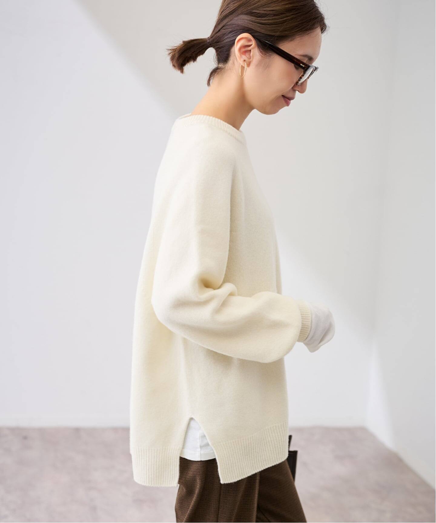 ≪追加≫ラグランスリーブ ワイドプルオーバー 3（ニット／セーター