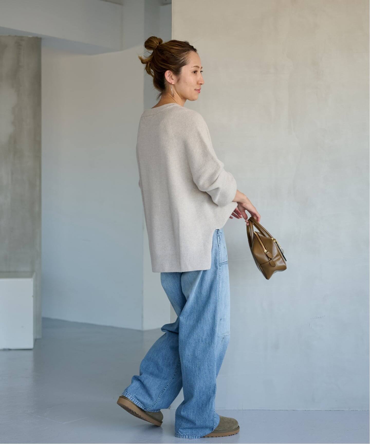 新品タグ付き　FRAMeWORK　ラグランスリーブ ワイドプルオーバー ≪追加≫ラグランスリーブ ワイドプルオーバー 3（ニット／セーター