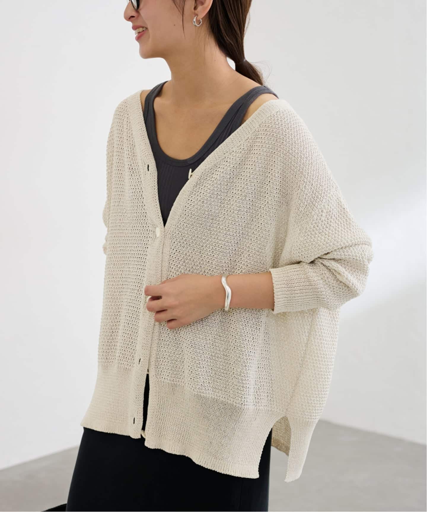 ≪追加≫カノコ 2WAY Back開きカーディガン（カーディガン