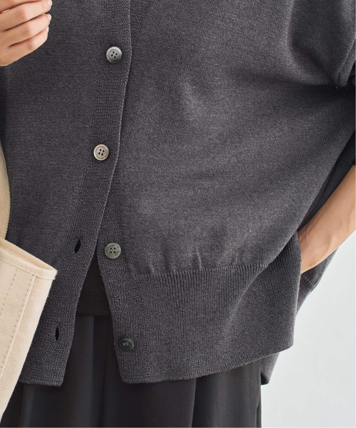 PL/ウール ワイドVカーディガン（カーディガン）｜FRAMeWORK（フレーム