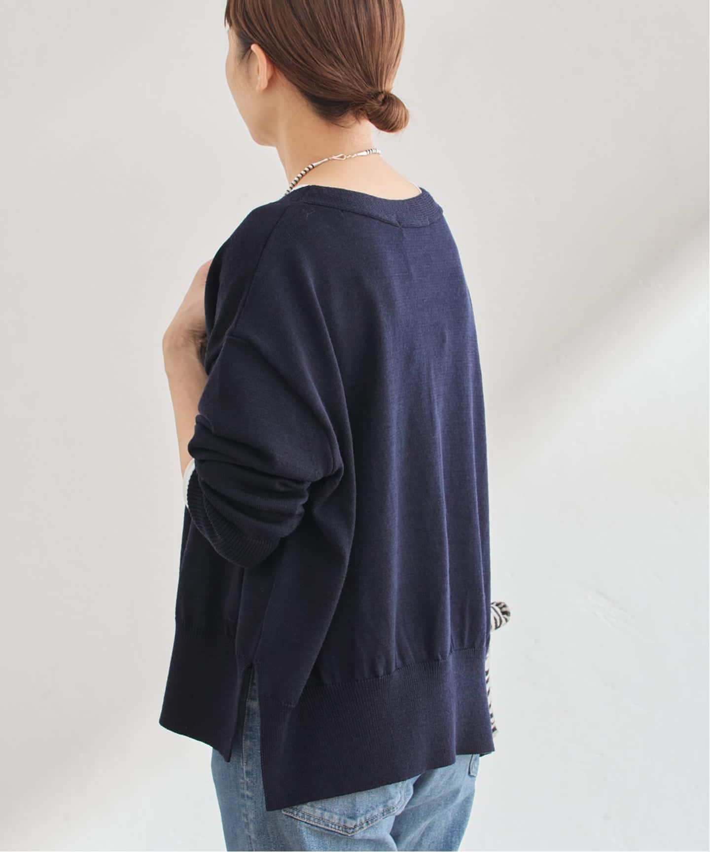 PL/ウール ワイドVカーディガン（カーディガン）｜FRAMeWORK（フレーム