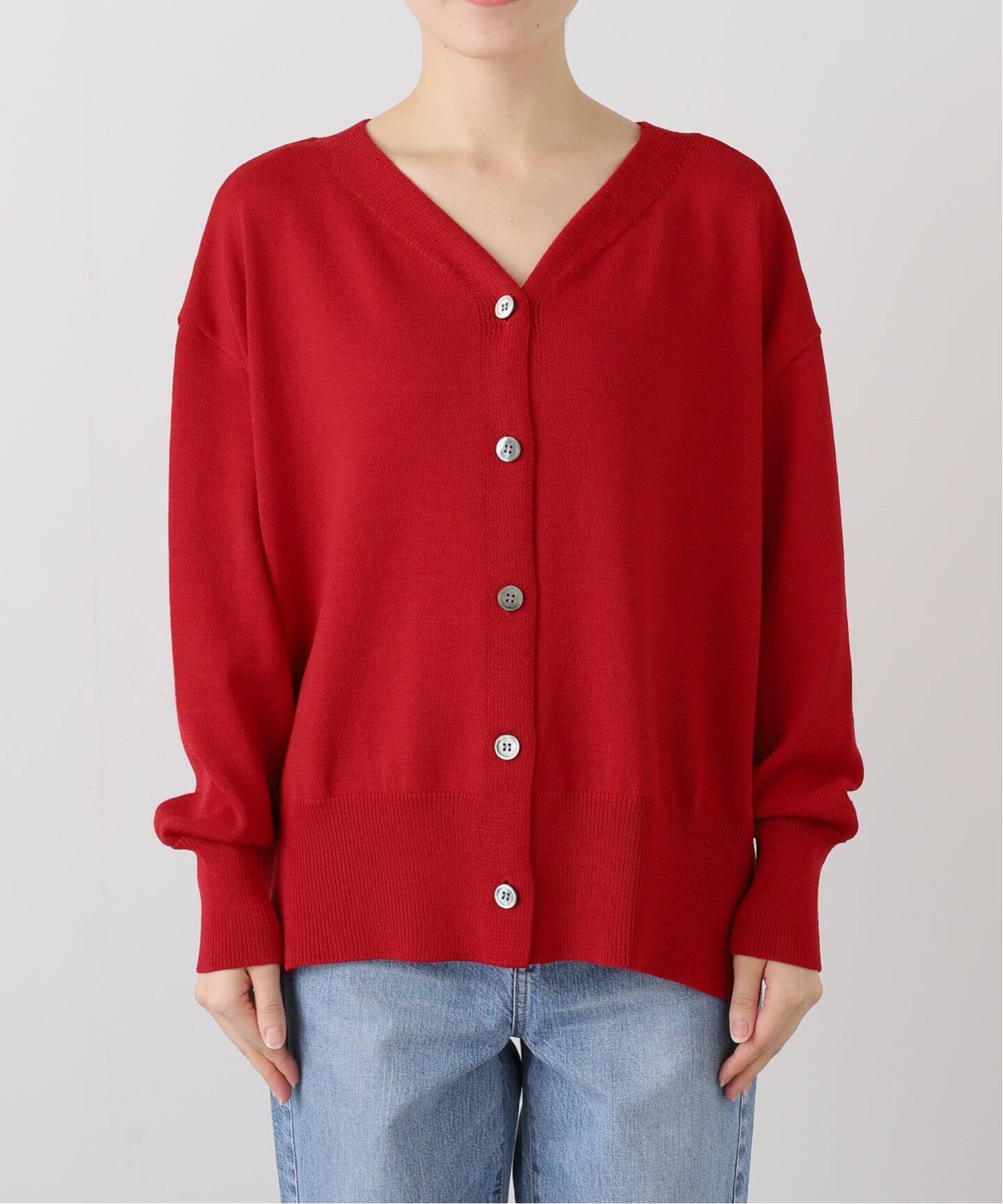 PL/ウール ワイドVカーディガン（カーディガン）｜FRAMeWORK（フレーム