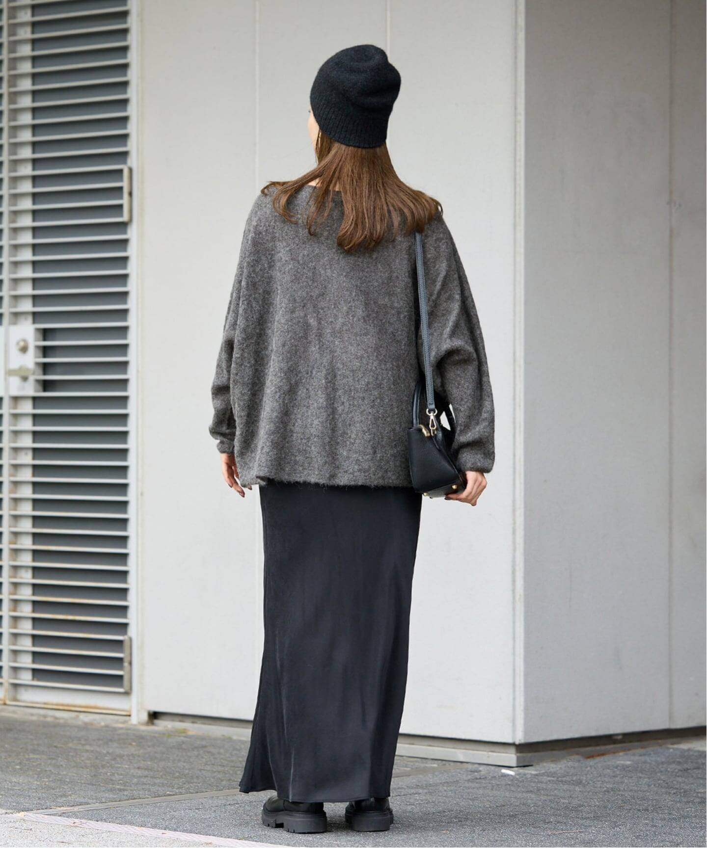 ≪WEB限定追加≫ベビーアルパカmixドルマンニュアンスプルオーバー