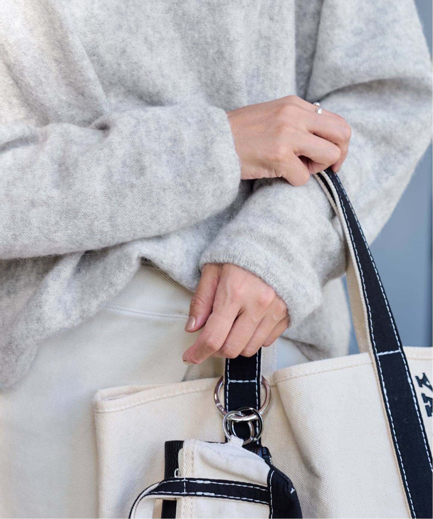 ≪WEB限定追加≫ベビーアルパカmixドルマンニュアンスプルオーバー